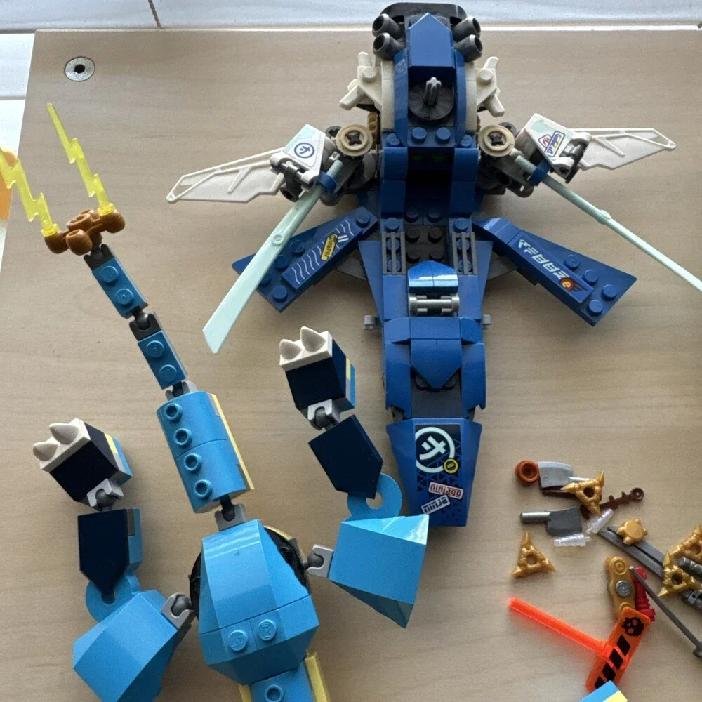 LEGO NINJAGO Lot Bundle – Vehicles, Spinners, Minifigures & Weapons – Mixed Lot